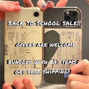 BACK TO SCHOOL SALE